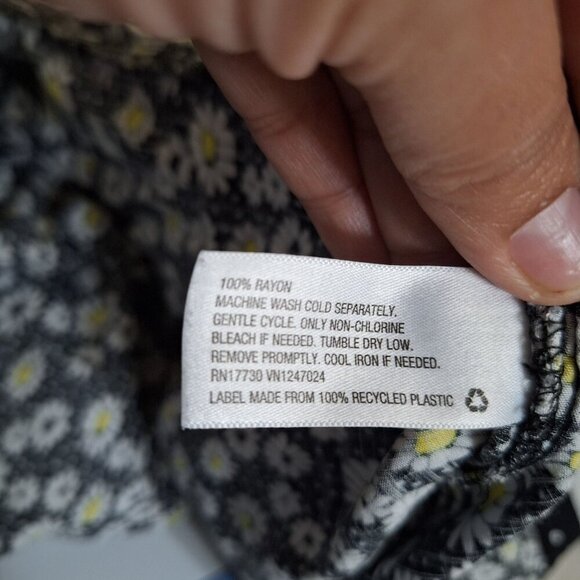 Daisy Print Long Kimono Cardigan‎ Duster Boho Hippie Beachy OS - Picture 5 of 8